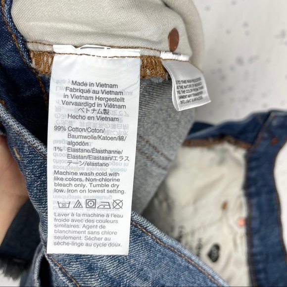 Madewell The Perfect Jean Short Rayburn Wash 28 - Picture 9 of 11